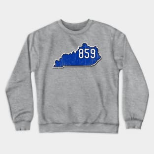 Kentucky 859 Area Code Crewneck Sweatshirt